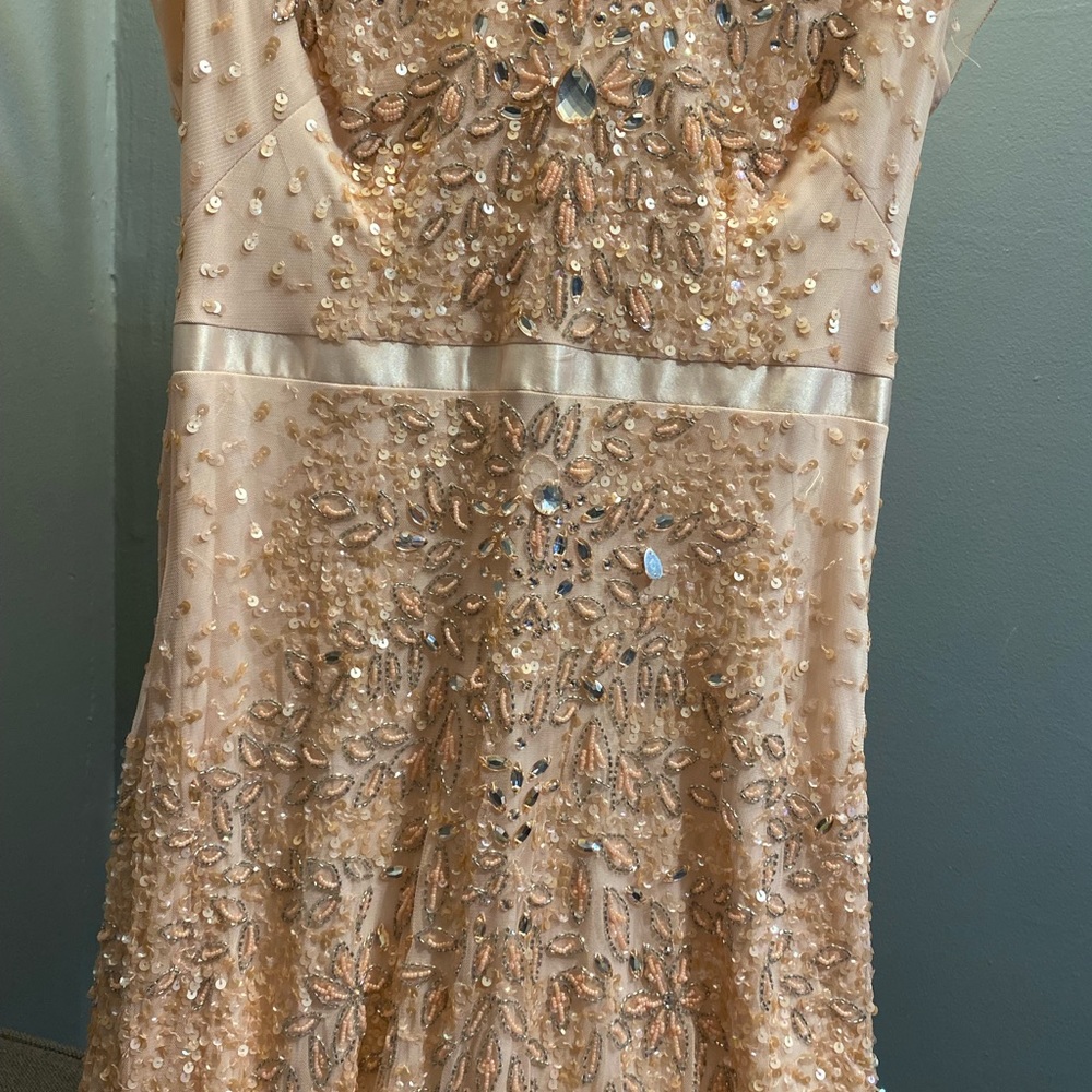 Adrianna Papell Blush 8P wedding dress